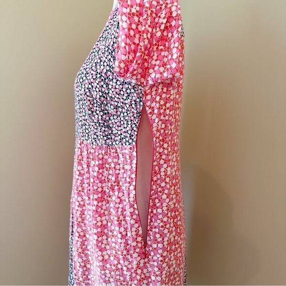 Boden Mollie Dot Circle Print Dress - 4 - Picture 11 of 16